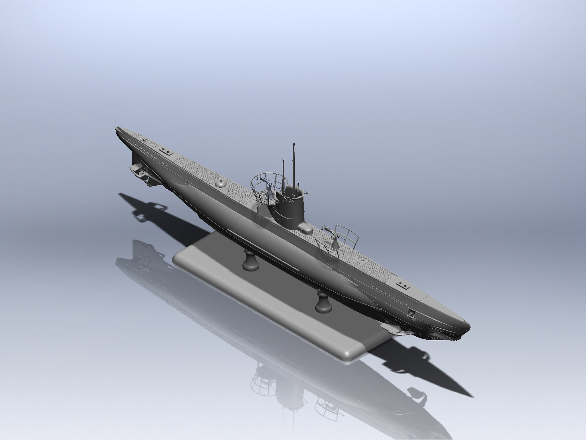 excentrisk Eksamensbevis virkningsfuldhed U-Boat Type IIB (1943) - ICM Holding