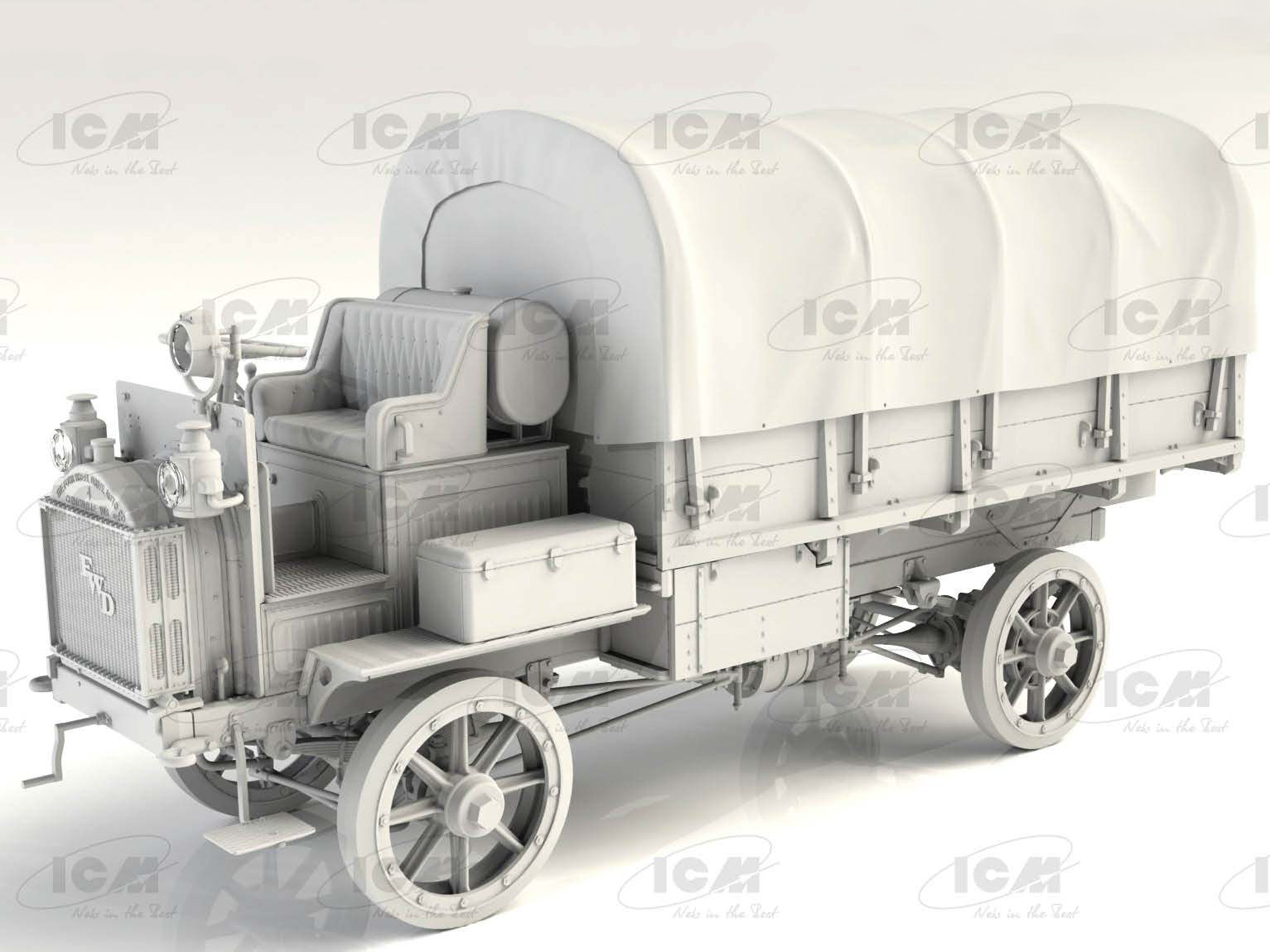 1/35 scale photo-etched ICM Details about   Vmodels 35047 Detail set FWD Type B army truck 