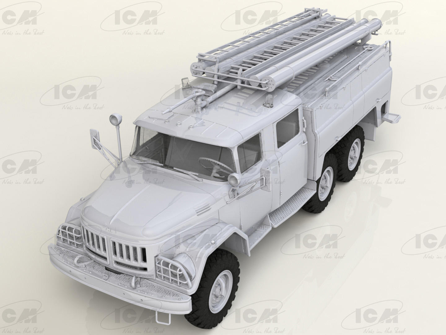 Details about   Microdisign 1/35 Soviet Fire Truck AC-40 Exterior Detail set 035387 for ICM kit 