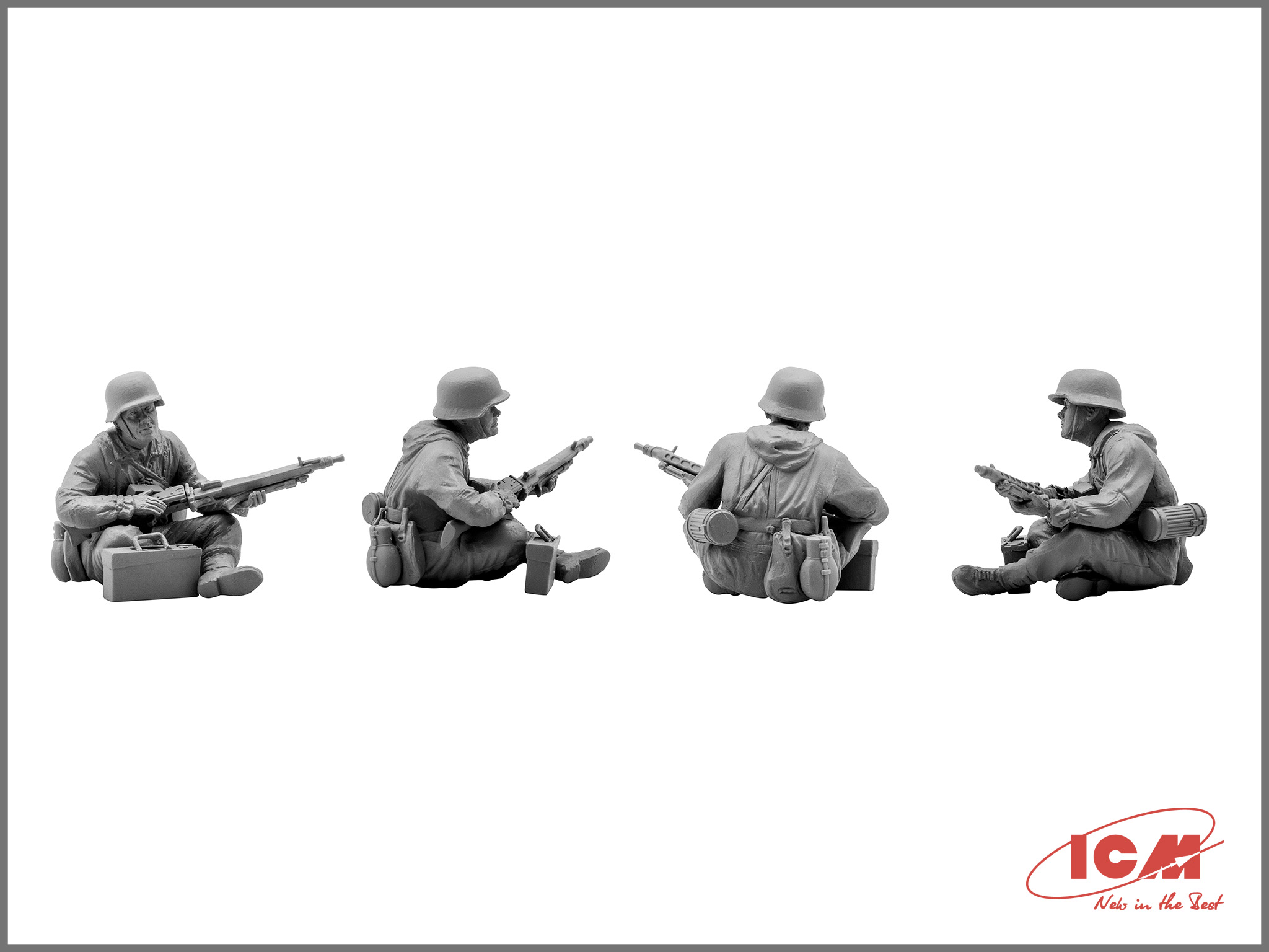 ICM 1/35 Soviet Tank Riders 1943-1945 4 Figs Icm35640 for sale online 